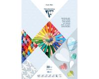PAPIER BLANC, Bloc de 30 feuilles 90g/m2 au format 29,7x42cm - Blanc