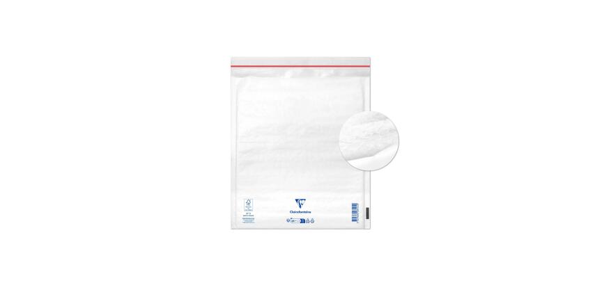 Clairefontaine Extra White Kraft Padded Envelopes, 210x260 - White