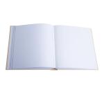 Boekgebonden fotoalbum 60 witte pagina's Ringflower