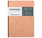 Clairefontaine Nomaddict Notebook - A5 - Dot - 96 Sheets - 90gsm - Clothbound - Havana||