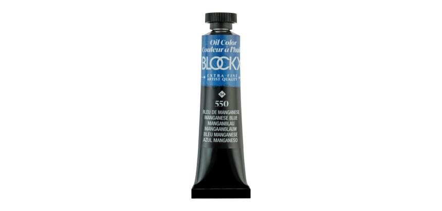 Peinture à l'huile extra-fine tube 20ml - Bleu de Manganèse