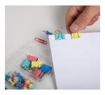 Kit de sistemas de fijación compuesto de 20 push pins, 30 clips, 8 pinzas doble clips - Sistemas de fijación - Colores surtidos