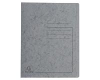 Chemise à lamelle carte lustrée 355gm2 - A4 - Gris