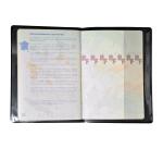 Etui protection RFID Hidentity® Passeport - Noir