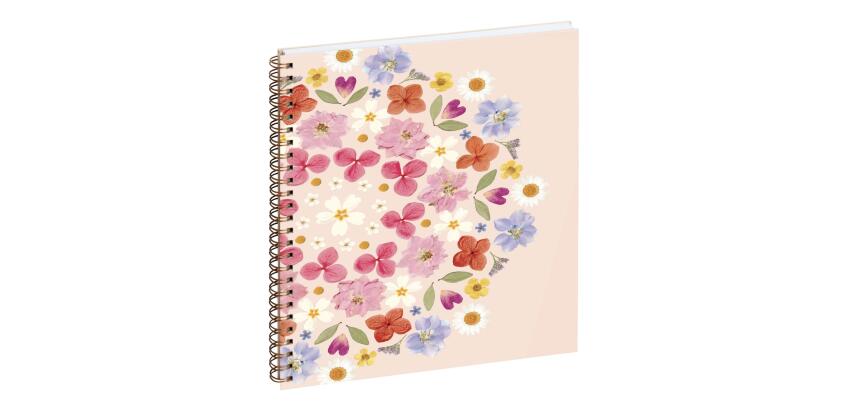 Agenda de bureau Eurotime 22S spiralé Chemin des Marettes intérieur recyclé 18,5 x 22,5 cm Semainier Janvier à Décembre 2027 - Visuel