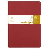 Cahier piqué Age Bag A4 96 pages ligné + marge - Rouge