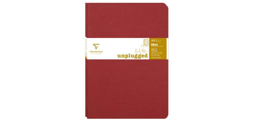 Cahier piqué Age Bag A4 96 pages ligné + marge