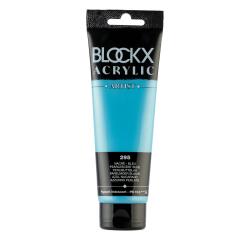 Feine Acrylfarbe, Acrylic Artist, Tube 120ml - Perlmuttblau|
