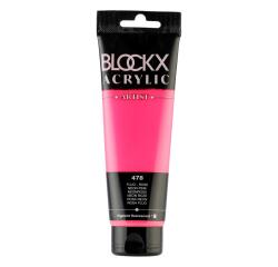 Feine Acrylfarbe, Acrylic Artist, Tube 120ml - Neonrosa