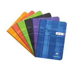 Répertoire vocabulaire A5 96 pages ligné + marge centrale Couleur aléatoire - Assortis