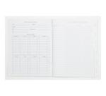 Clairefontaine Polypro Stapled Homework Book, Seyes, Ligne 8000,17x22cm, 62 Sheets, 90g - Colourless