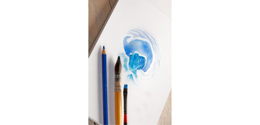 Clairefontaine Paint'ON Paper Roll - 1.3 x 10m - 250gsm - White