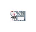COLLECTION BOTANIC GARDEN, Paquet de 20 enveloppes Pollen 114x162mm 120g/m2 - Bleu foncé