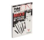 PaintON Mix 9 bloc collé 27F A5 250g assorti 9x3F