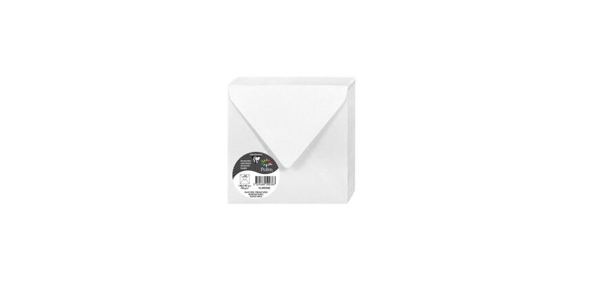 Paquet de 20 enveloppes Pollen 140x140mm 120g/m2