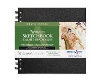 Delta Series carnet spiralé 25F 17,8x17,8cm 270g - Ivoire