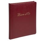 Exacompta Leather 'Livre D'or' Guest Book (French Cover)