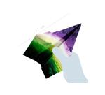 Origamipapier, Ruimte - Veelkleurig