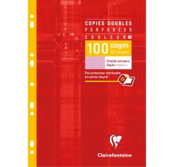 Clairefontaine Coloured Carbon Copy Refill Paper - A4 - 100 Pages - Sey#s Ruled