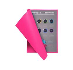 Pack of 30 insert folders Forever Flash 80 100% recycled- 22x31cm - Assorted colours