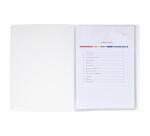 Kreacover® Personaliseerbare showalbums harde PP met vaste rug - 10 tassen - 20 zichten - A4 - Wit