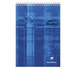 Bloc Pupitre reliure intégrale A4 80 feuilles détachables lignées + marge Couleur aléatoire
