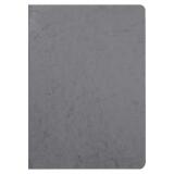 Cahier piqué Age Bag A4 96 pages ligné + marge - Gris