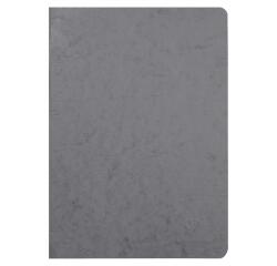 Cahier piqué Age Bag A4 96 pages ligné + marge - Gris
