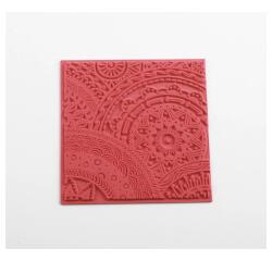Cernit plaque de texture Stars - Gris