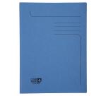 Packung mit 5 Mappen, 2 Klappen, 400g/m2 Clean'Safe - 24x32cm - Blau