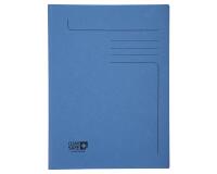 Paquet de 5 chemises 2 rabats 400g/m2 Clean'Safe - 24 x 32 cm - Bleu