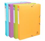 Archivbox A4, Rückenbreite 40mm, Recycling-Kunststoff, Kollektion Pop'N Co - Farben sortiert