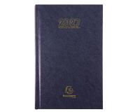 Agenda de bureau Carré Recettes et Dépenses 13,5 x 21 cm Journalier Janvier à Décembre 2027 - Coloris aléatoire