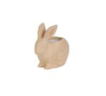 Cache pot lapin 19x10x18,5cm - Kraft