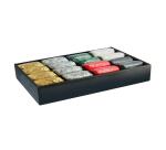 Plat. 16 raphia synthétiq 20m13mm Noël - Assortiment