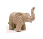 Décopatch éléphant, papier-maché