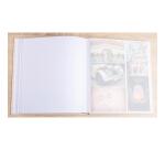 Boekgebonden fotoalbum 60 witte pagina's Ringflower