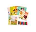 Creative box, Modelling clay and stickers - Multicolour