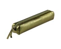 Cuirise Slim Leather Pencil Case 19.5x2.5x4cm - Green