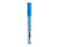 DARWI TEX OPAK, Textilmarker opak, Spitze 2mm Inhalt 6ml, Dunkelblau - Dunkelblau