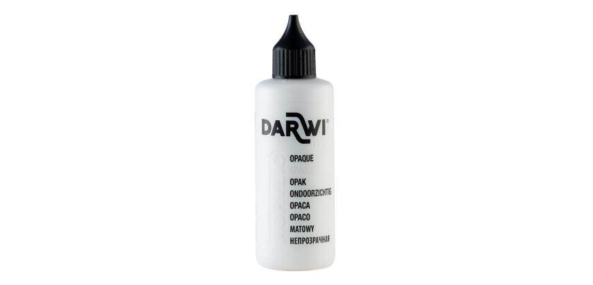 Darwi Flacon de 80ml Peinture Acrylique Universelle Opaque - Blanc