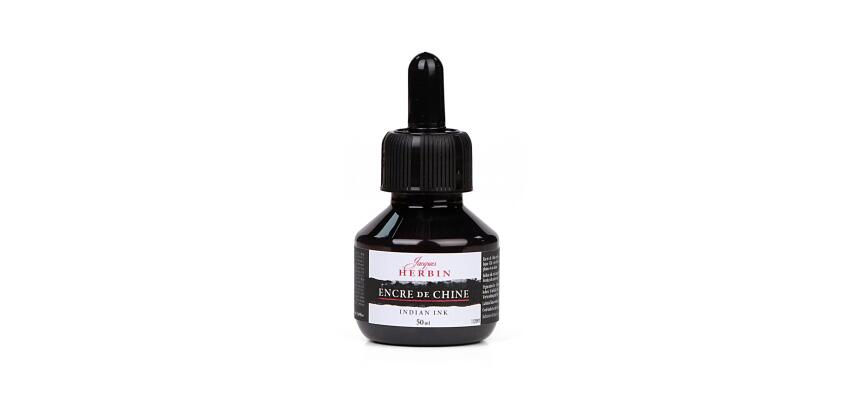 Encre de Chine 50ml - Noir