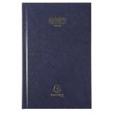 Agenda de bureau Carré Travers 13,5 x 21 cm Journalier Janvier à Décembre 2027 - Coloris aléatoire