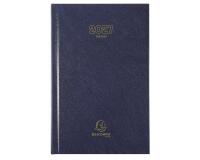 Agenda de bureau Carré Travers 13,5 x 21 cm Journalier Janvier à Décembre 2027 - Coloris aléatoire