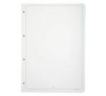Recharge A4 pour reliures registres - 100 feuillets perforation 4 trous - Blanc