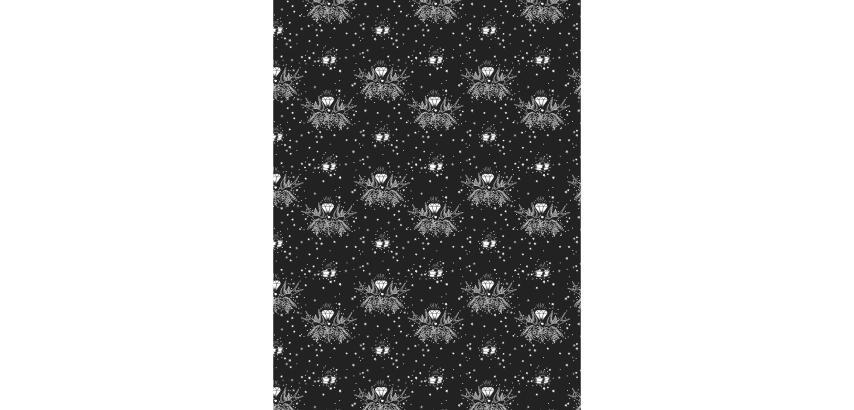 20 Décopatch sheets réf. 764 - Black