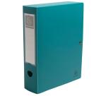 Archivbox mit Druckknopf, Rückenbreite 80mm, Recycling-PP, Skandi - Farben sortiert
