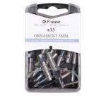Schachtel mit 15 Ornamentfedern