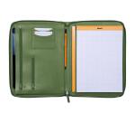 Rhodia Zippered Portfolio - 25.5 x 34 cm - Sage