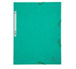 Exacompta Elasticated Folder, 3-Flap, 400gsm Pressboard, A4
